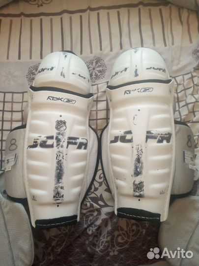 Щитки хоккейные jofa, Reebok