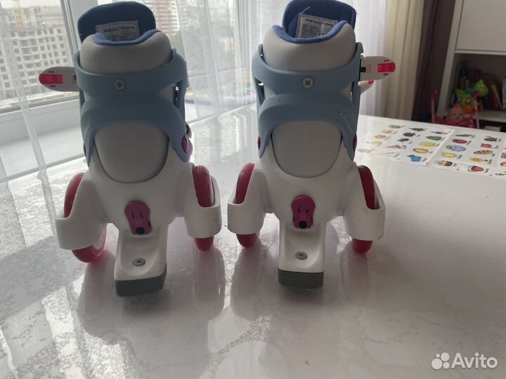 Роликовые коньки детские раздвижные 29-32