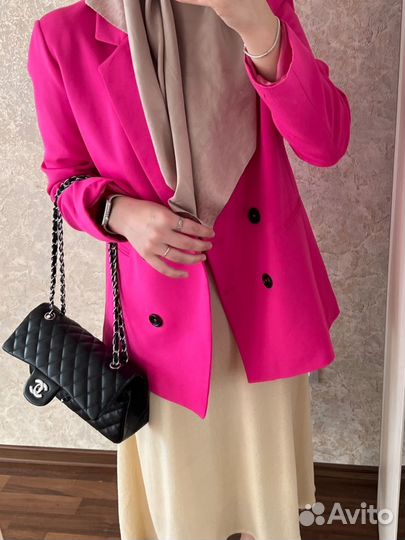 Пиджак женский розовый