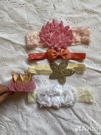 Повязки на голову для девочки