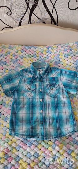 Рубашка на мальчика 92р