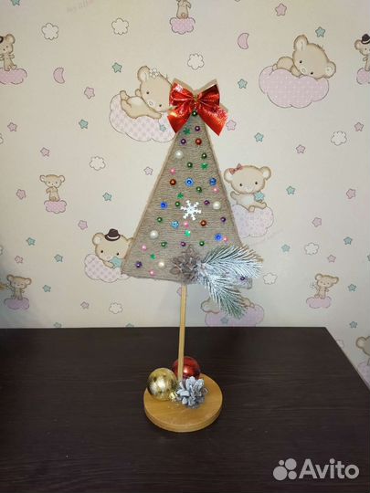 Новогодняя поделка ёлочка для сада и школы