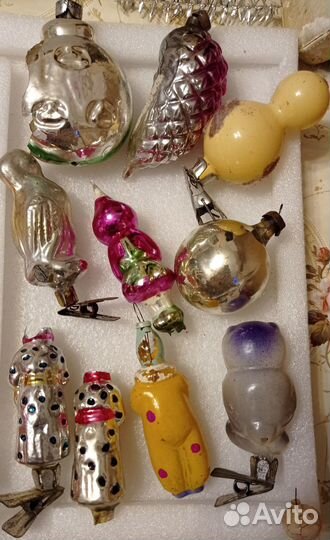 Елочные игрушки СССР в реставрацию