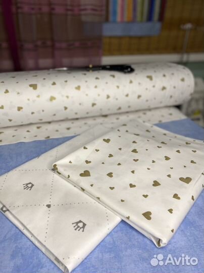 Ткань поплин-ранфорс 240 см Турция