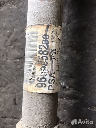 Citroen C4 полуось передняя правая