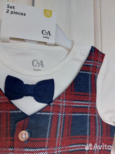 Костюм для мальчика на фотосессию 3 мес 62 р-р