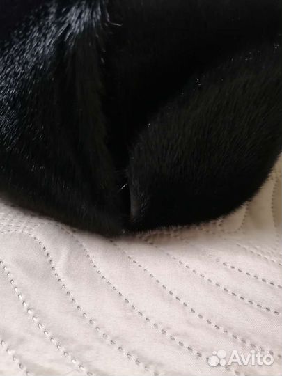 Шапка ушанка мужская нерпа