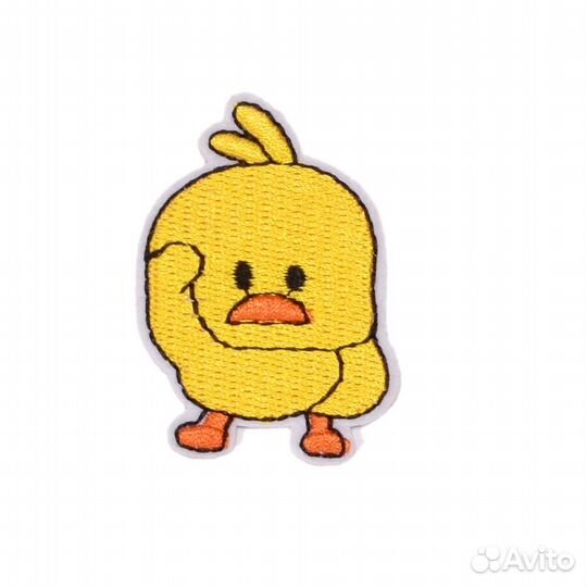 Нашивки на одежду цыпленок термонашивка
