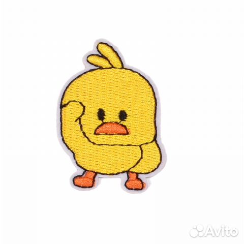 Нашивки на одежду цыпленок термонашивка