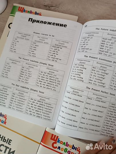 Школьный словарик комплект из 5книг