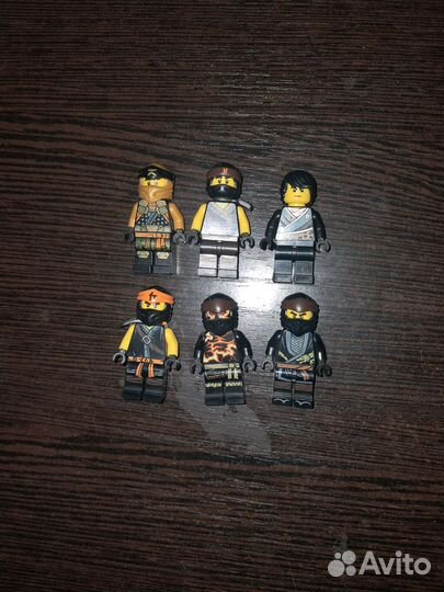 Lego ninjago минифигурки