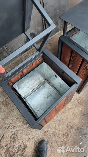 Урна уличная лофт