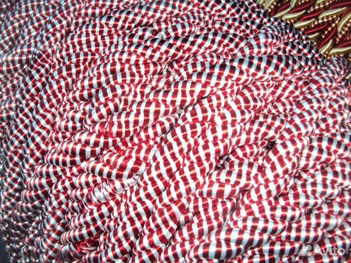 Шнур декоративный 3 вида