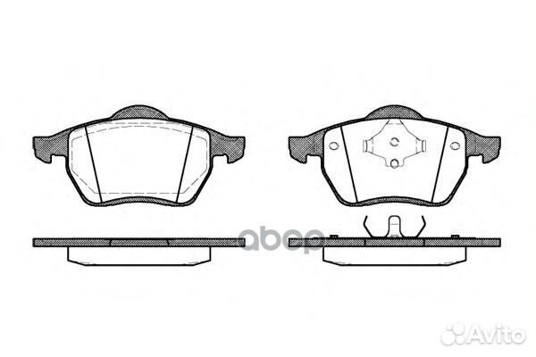 Колодки тормозные 039000 Remsa