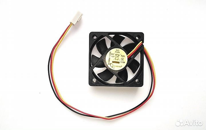 Вентилятор для корпуса Gembird D50BM-12AS