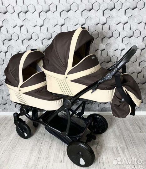 Коляска 3 в 1 Tutis Zippy (Для двоих)