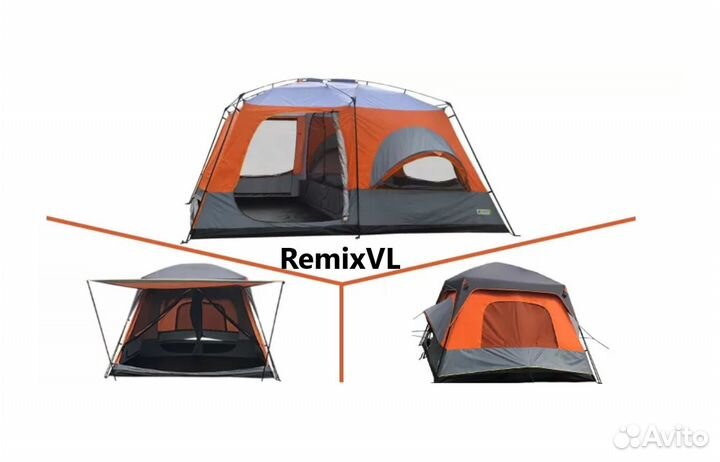 MQ-1402 палатка на 6-12 чел кухня шатер тент стол