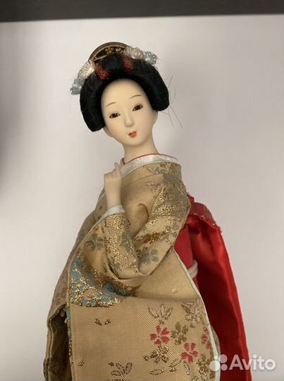 Кукла для интерьера «Японская гейша»