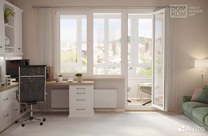 Окно пвх 1200x1270