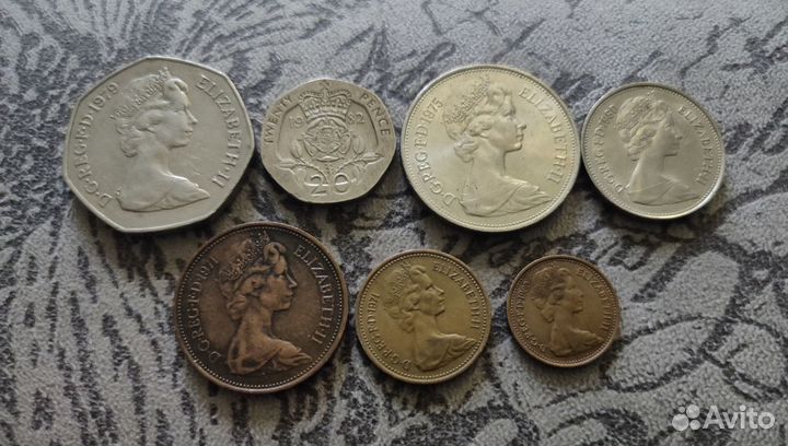 Великобритания наборы монет