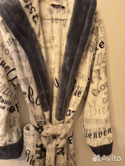 Халат пушистый 46 (m)