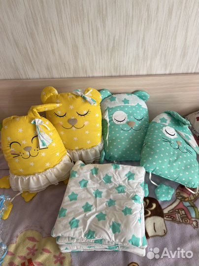 Продам бортики в кроватку