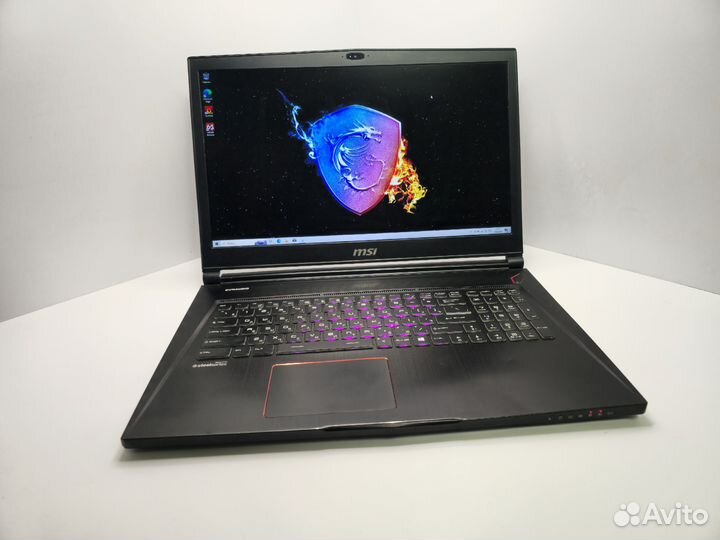 Игровой ноутбук MSI 17.3 120Гц/i7/GTX1060/HDD+SSD