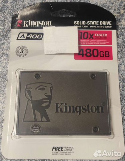 Диск Ssd kingston 480gb новый