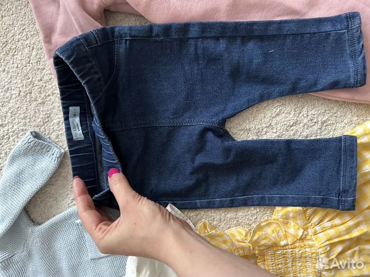 Одежда для девочки 1-3 месяца 62-74