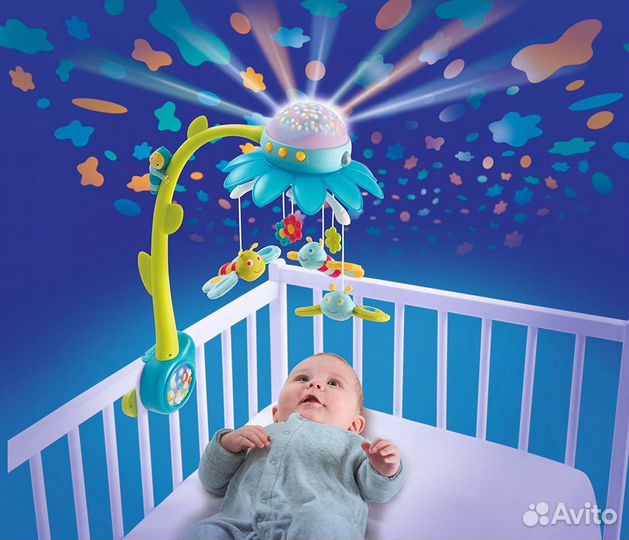 Мобиль на кроватку с проектором