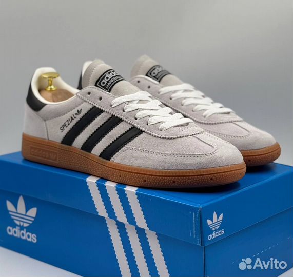 Кроссовки мужские Adidas Spezial white белые