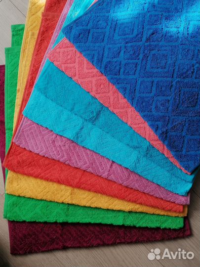 Полотенца жаккардовые