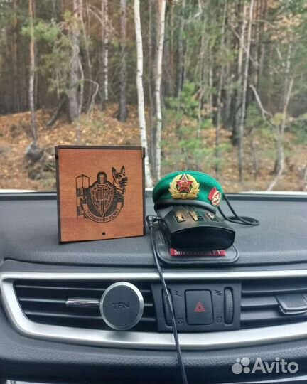 Подвеска мини берет Погранвойска