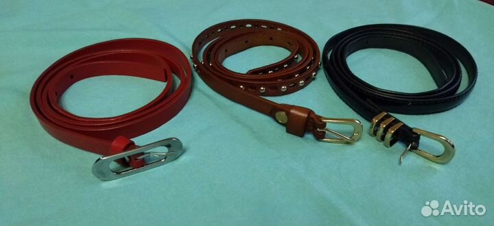 Ремень женский кожаный новый