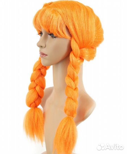 Парик пеппи длинный чулок