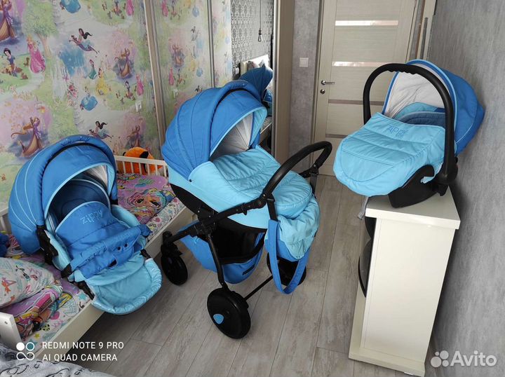 Tutis Zippy New 3в1 Голубая