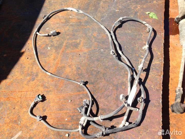 Проводка заднего бампера Митсубиси лансер 10