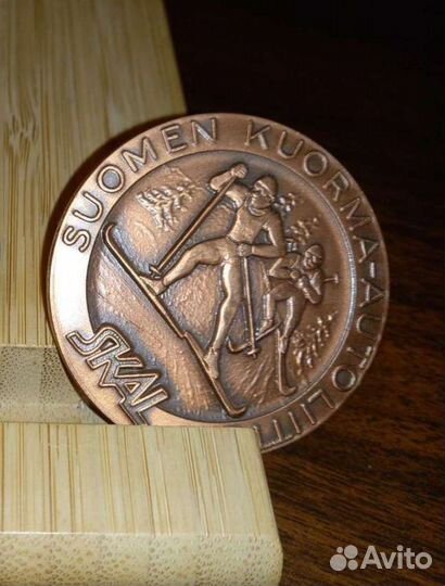 Спортивные настольные медали, плакетки Финляндия