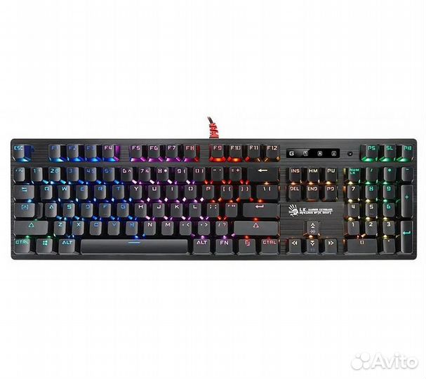 Механическая клавиатура A4Tech Bloody B820R Blue S