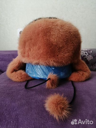 Шапка норковая женская