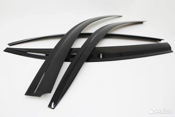 Дефлекторы (ветровики) окон Elantra 2006