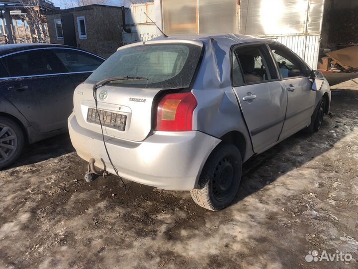 Разбор toyota corolla 120 хэтч запчасти