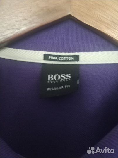 Polo мужское с коротким рукавом hugo boss