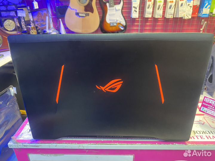 Игровой asus rog strix gl702vm/ rtx1060 6gb/ i7