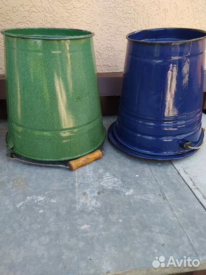 Эмалированное ведро СССР