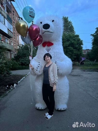 Большой Белый Мишка аниматор