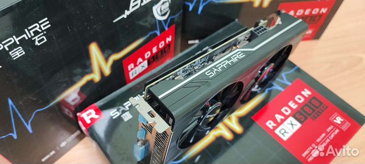 RX580 Sapphire Pulse V2 2048SP Samsung 8GB