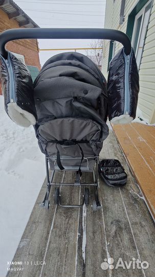 Детские санки с колесами