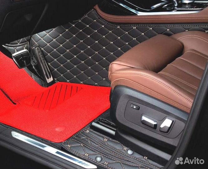 3D Коврики BMW Салон Багажник из Экокожи