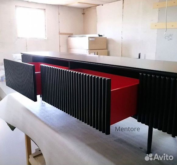 Тумба тв Filippo с ящиками и дверцами / 180х40х30